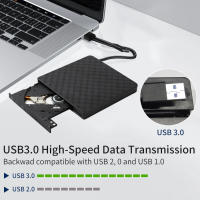 Externa DVD Drive USB 3.0 Portátil Slim Lectura Y Grabación De Disco Optico Para Laptop PC Computadora Tipo Tray - details 0