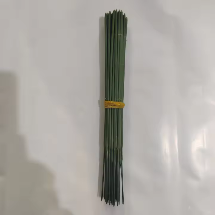 50/200/500pcs Plástico-Enchapado Hierro Flor De Hoja Para Artificial Hydrangea Rosa 6.69 Pulgadas Juego De Palos De Cabeza De Flor Accesorio De Decoración Para Bodas - 1