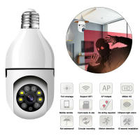 Cámara Inteligente HD 1080P E27 Bombilla WIFI Con Visión Nocturna Audio Bidireccional Seguimiento Humano Para Seguridad Doméstica Y Exterior - details 5
