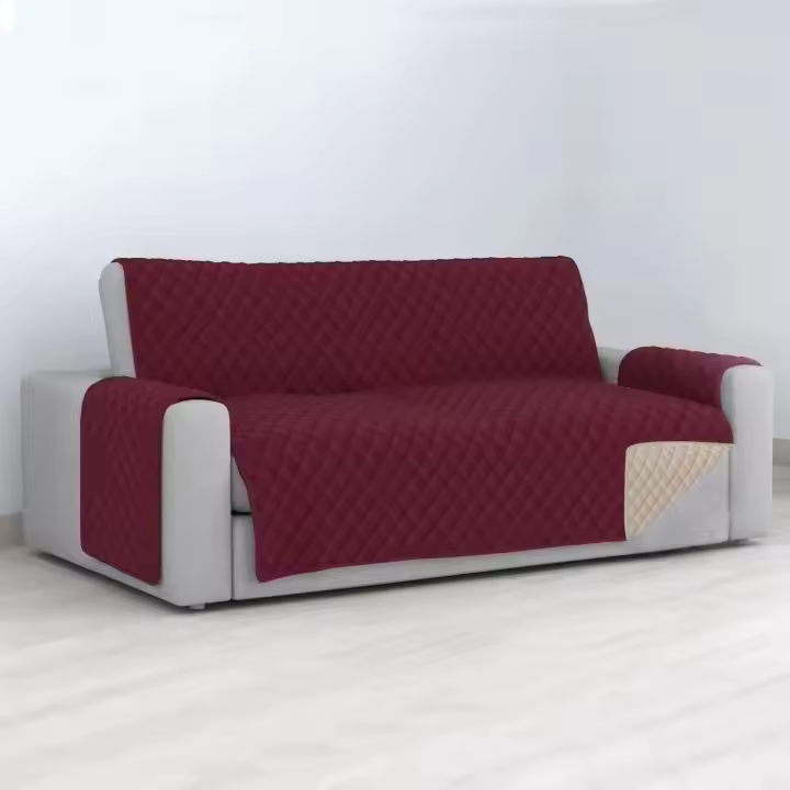 Funda de Sofá Reversible, Cubre Sofá, Protector para Sofás Acolchado, Funda con Reposabrazos . Variedad de Medidas y Colores - 1