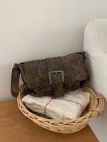 Bolso Pequeño De Cuadrado Retro Maillard Para Mujer Versátil Y Moda Nueva 2025 Bolso De Hombro Y Cruzado De Alta Calidad - details 15