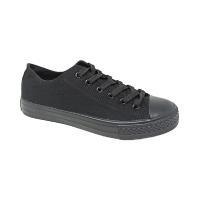 Zapatillas de Lona para Mujer con Cierre de Cordones y Puntera de Goma - details 1