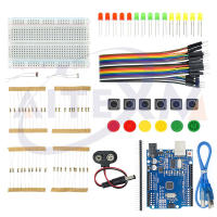 Kit De Inicio Para UNO R3 Mini Con LED Cable De Saltar Botón Para Arduino DIY KIT Educativo Para Escuela Y Laboratorio Incluye Placa - details 1