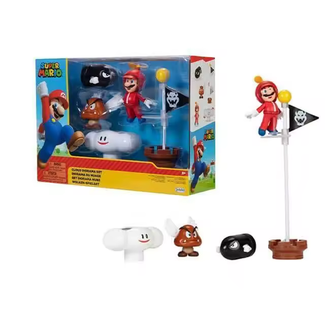 NINTENDO 2,5 ''DIORAMA NUBE PERSONAJES. - 1
