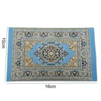 Carpetilla De Muñeca a Escala 1:12 Estilo Turco Miniatura Tejida Alfombra Decorativa Para Casa De Juguetes Accesorios De Muñecas Tamaño 10x17cm 10x15cm - details 1