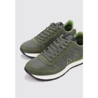 Sun68 TOM SOLID Deportivas Planas Hombre Verde - details 1