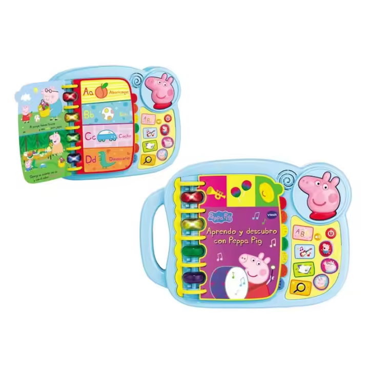 PEPPA PIG APRENDO Y DESCUBRO LIBRO INTERACTIVO - 1