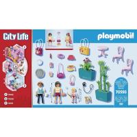 PLAYMOBIL Cafetería (70593) City Life con figuras en la terraza del bar - details 1