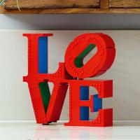 Lego Art Love   Escultura Arte Pop 31214 Lego - details 1