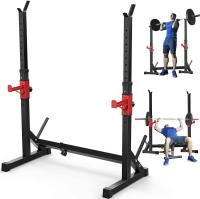 Soporte Multifunción Ajustable, Soporte Para Pesas, Gancho Para Discos De Hombre Para Entrenamiento De Sentadillas, Soporte Para Barra, Soporte De Potencia, Equipo De Gimnasio - details 0
