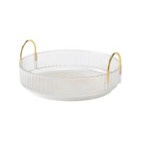 Organizador giratorio Gran capacidad Cofre para cosméticos Holde Verde oscuro 2 32*23*21,5*5 cm - details 3