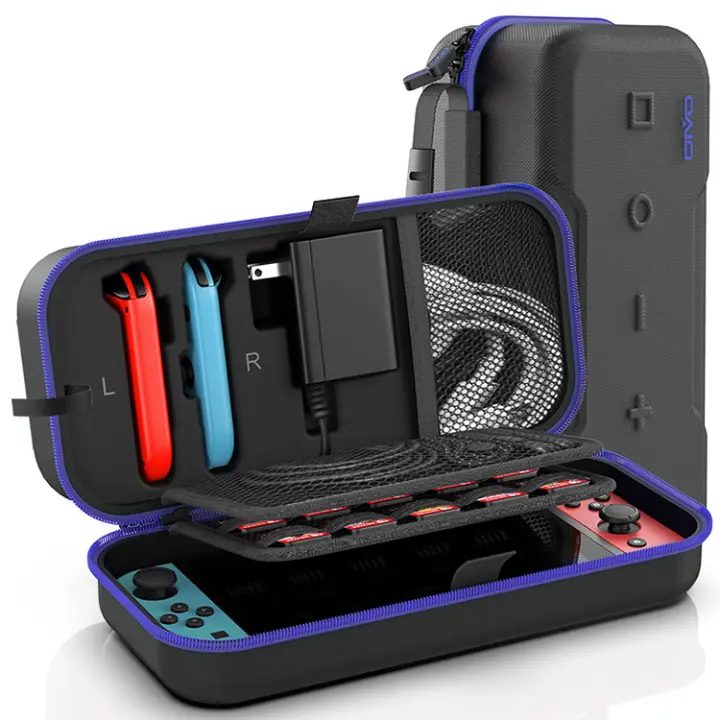 Bolsa de almacenamiento grande para Switch, protector de Transporte portátil, antiarañazo, impermeable, EVA, Bolsa de viaje - 1