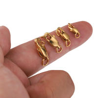 10PCS Aros De Salto Con Cierre De Pinza Langosta Para Joyería Pulseras Collares Extensor Metálico Inoxidable Accesorios De Joyería - details 0