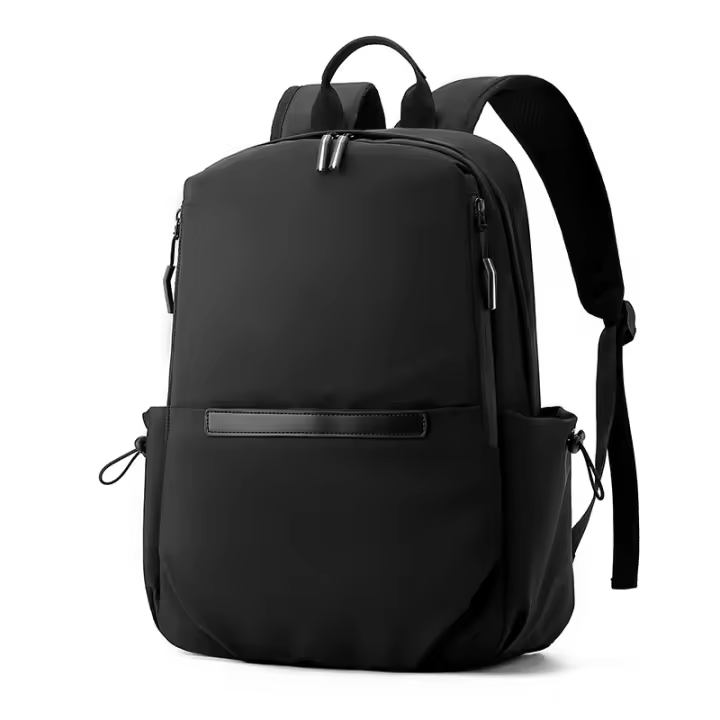 Mochila de color sólido para mujer, nuevo estilo, de PU, para viajes de ocio, mochila pequeña versátil, mochila escolar de moda para mujer - 1