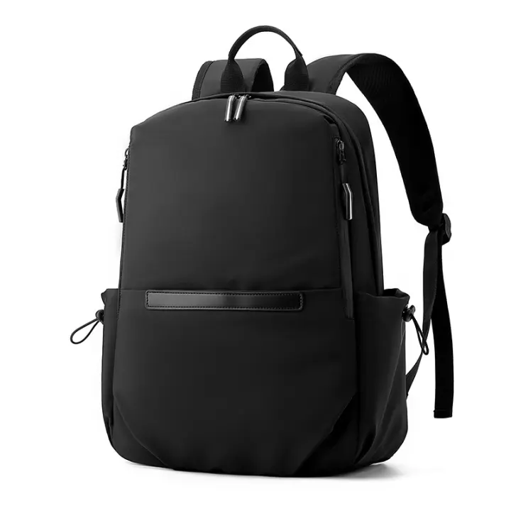 Mochila de color sólido para mujer, nuevo estilo, de PU, para viajes de ocio, mochila pequeña versátil, mochila escolar de moda para mujer - 1