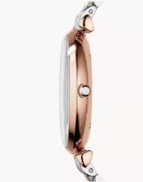 Emporio Ar mani Reloj Hombre, Movimiento de cuarzo, 40mm Caja de acero color oro rosa con correa de acero, AR1677, Tono oro rosa y tono plata - details 5