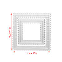 Molde De Corte De Metal En Forma De Flor Redonda Cuadrada Triangular Y Irregular Para Scrapbooking Tarjetas Y Manualidades - details 43