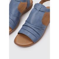 Sandra Fontán GRINZA Sandalias De Cuña Mujer Azul - details 1