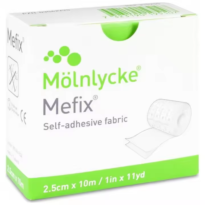 Mefix Hipoalergénico R310250 10M X 2,5Cm, 1 Ud - 1