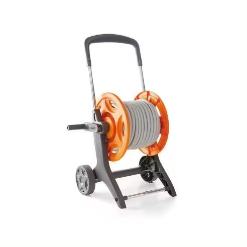 GF Carro Portamanguera Eurotank Plus GF con 20m Manguera 1/2" - 74475  Complementos y Recambios para Regar Mangueras Jardin - 1