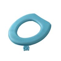 Cubierta De Inodoro Universal EVA Impermeable Con Asa Para Todas Las Estaciones Matriz De Baño Lavable Y Antideslizante - details 13
