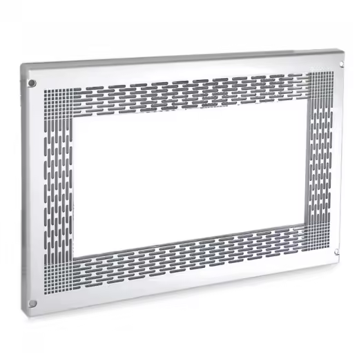 MARCO MUEBLE MICROONDAS 600X400 CROMO MATE - 1