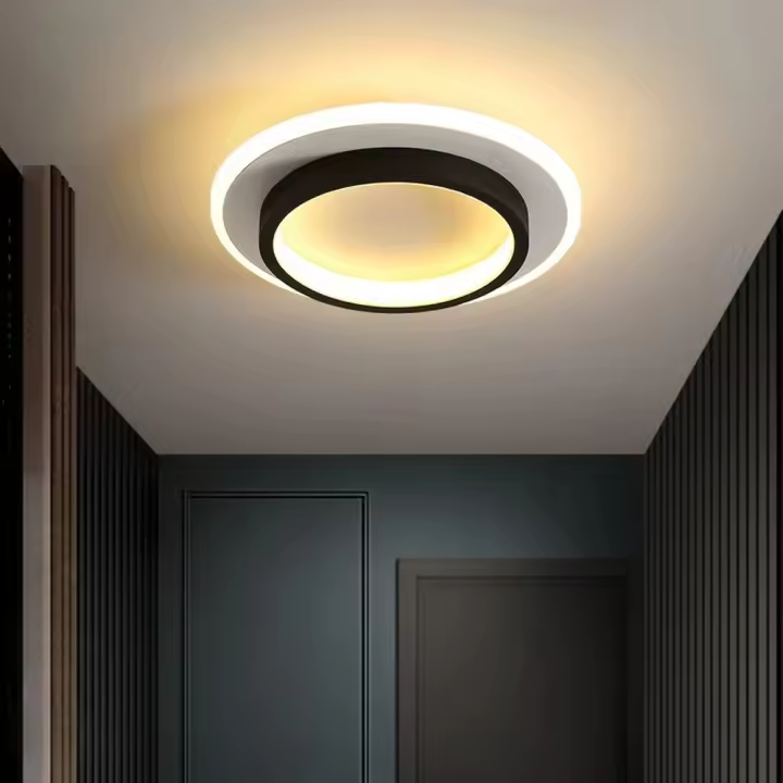 Lámpara LED, Redonda, 3 Tipos de Luz, 44W, Blanco diseño moderno - 1