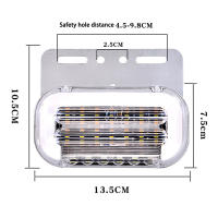Luz Lateral De Camión 24V IP67 Impermeable LED Super Brillante Guía De Agua 1PCS Luz De Puerta De Coche Asamblea - details 7