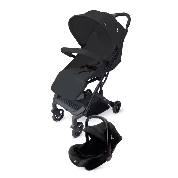 Asalvo Travel System Tumbuctu – Carrito de Bebé Multifuncional con Silla de Auto Grupo 0+, Reclinable, Ultraligero y Plegado Compacto - 1