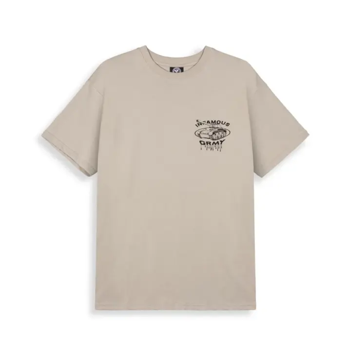 Camiseta Grimey The Think Tank Regular Light Grey - 1