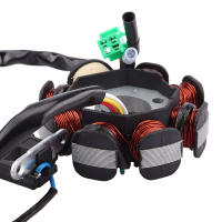Bobina De Ignición Para Motocicleta Magneto De 8 Bobinas Para GY6 125cc 150cc 152QMI 157QMJ Scooter Móvil ATV Kart Quad Enginio Metal 12V - details 5