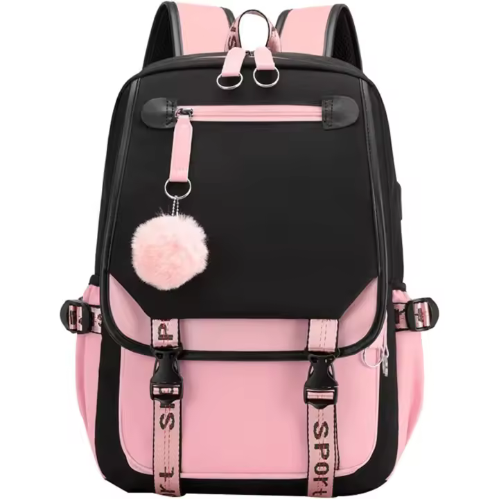 Mochila para niñas adolescentes, estudiantes de secundaria - Ideal para libros y actividades al aire libre - 1