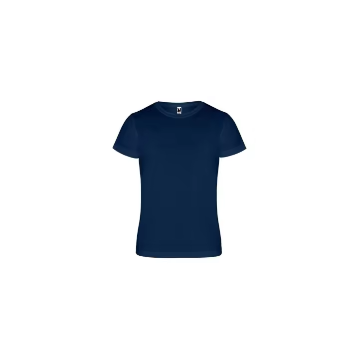 Camiseta técnica de manga corta deportiva,color azul marino - 1
