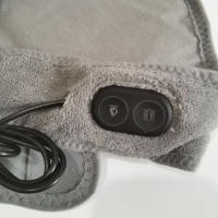 Almohada De Masaje Cervical Portátil Calentada Eléctricamente Con Terapia De Calor Espuma De Memoria Para Alivio Del Estrés Muscular - details 8