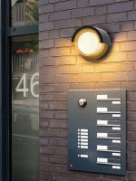 Lámpara De Pared Moderna Y Sencilla LED Para Exterior Impermeable IP65 Decorativa Para Jardín Puerta De Villa Balcón Luz De Pasillo Auto Contenida Sin Bombillas Incluidas - details 2