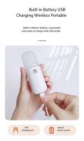 Medidor De Hidratación Nano Blanco Máquina Desinfectante Y Humidificador De Vapor Pequeño Para Rostro Uso Doméstico - details 5