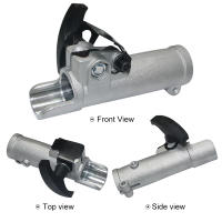 Abrazadera De Conector De Eje Para Motosierra Eléctrica Accesorios De Cortacésped Y Podadora De Arbustos 26mm/28mm 9/7 Ranuras - details 3