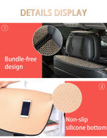 SEAMETAL Fundas Para Asientos De Coche Universal De Lino Anti Deslizamiento Protección Transpirable Para SUV Sedán Camión Pickup - details 5