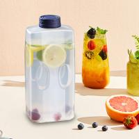 Botella De Jugos 2L a Prueba De Fugas Dispensador De Bebidas Con Escala Para Té Frío Agua Café Leche Uso Doméstico Y Picnic - details 4