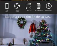 Luces LED Bluetooth WS2812B Dreamcolor RGBIC Addressable Para Fiesta Navidad Boda Decoración Guirnalda USB 5V Impermeable IP65 - details 1