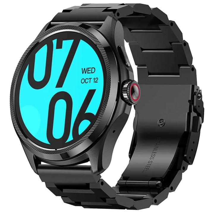 Correa De Reloj De Acero Inoxidable 24MM Para TicWatch pro 5 Compatible Con Todas Las Marcas De Relojes Inteligentes Hombre Mujer
