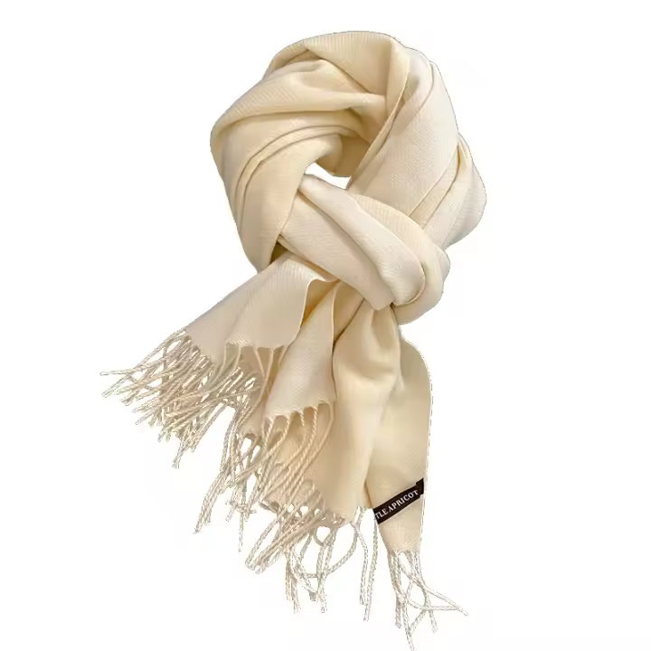Bufanda para mujer en otoño e invierno, Cachemira de doble cara de alto grado, 2025 nuevo estilo, felpa, engrosada, cálida, bufanda de estudiante, 200*70cm - 1