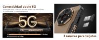 Ulefone Armor X16 Pro 5G Teléfono móvil 16GB+256GB 10360mAh 6,56" Smartphone 64MP 120Hz Android 16 Dual SIM NFC - Negro - details 10