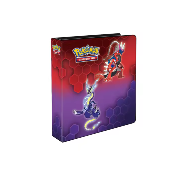 Álbum Ultra Pro de 3 Anillas Pokemon - Koraidon & Miraidon Raíz - MERCHAN-STORE - 1
