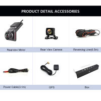 Cámara De Coche Oculta 4G Con GPS Monitorización En Timeo Y Doble Cámara Grabación De Video FHD 1080P WiFi Hotspot Soporte De Vigilancia Remota - details 16