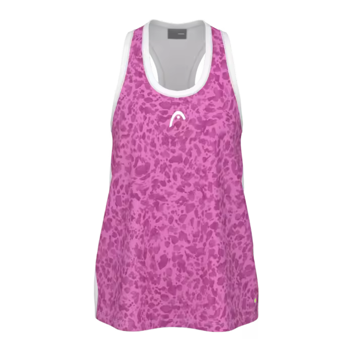 Camiseta de tirantes para mujer Agility Tank color rosa. Apto para pádel y otro deportes - 1