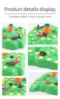 Juego De Mesa Educativo Para Niños Juego De Carreras De Conejos Juguetes De Rotación De Batata Juego Familiar De Educación Temprana - details 4