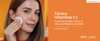 PFC  Tónico Facial Iluminador y Antioxidante con Vitamina C+ y Ácido Hialurónico. 200ml. Limpia e Hidrata. Aporta Luminosidad y Revitaliza. Todo Tipo de Piel. Antiedad - details 0