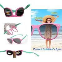 HIT Kids Gafas de Sol Niño Flexible TR90 Polarizadas, Protección Total UV400, Ultraligero - details 0