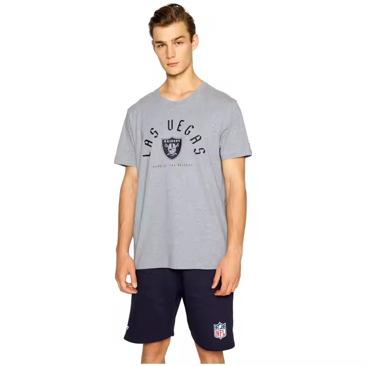 Camiseta de Manga Corta Nfl College Stamp para hombre en color gris - 1